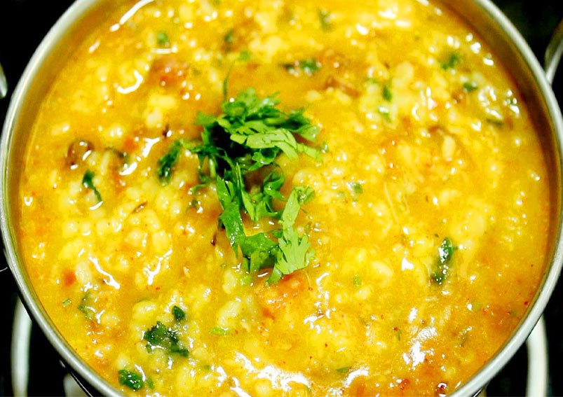 North Indian home-style Yellow Moong Dal