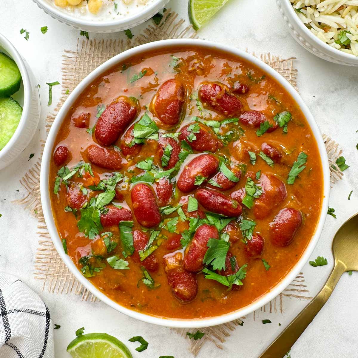North Indian Home Style Rajma