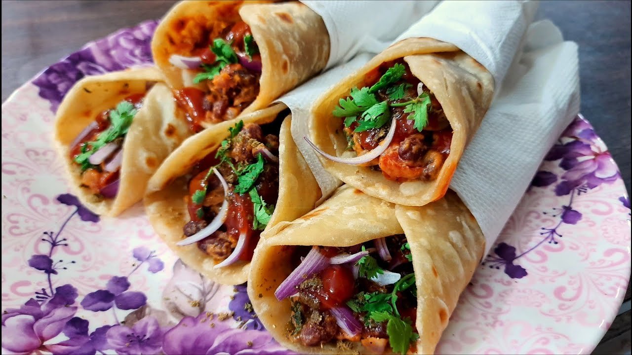 How to Cook Rajma Roll